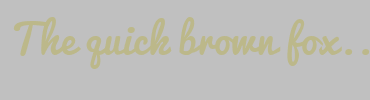 Image with Font Color BCB88A and Background Color C0C0C0